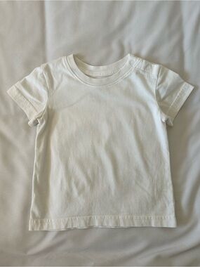 Primary Baby Short Sleeve Tee in White